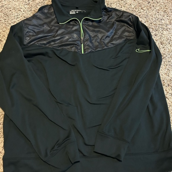 Nike Black Quarter Zip - Picture 1 of 5